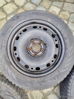 Zimní komplet fabia rapid 5x100 185/60/15 zima - 4