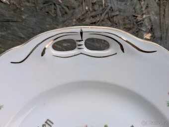 Starožitný porcelán. servírovací talíř, Kauffhaus. - 4