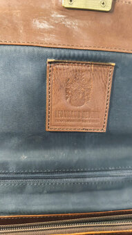 Kožená pánská aktovka LEONHARD HEYDEN Cambridge - hnědá - 4