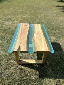 Epoxidový konferenční stolek (dub) - 4