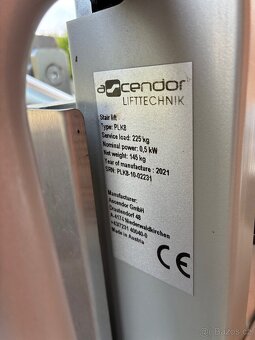 Schodišťová plošina Ascendor PLK8 - rezervace - 4