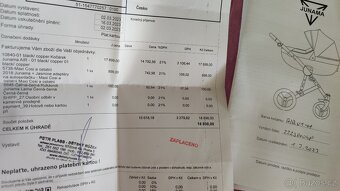 Kočárek Junama a zdarma výbava - 4