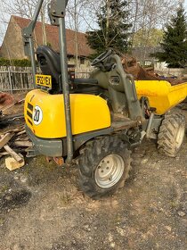 Dumper Wacker Neuson 1001,poškozený motor - 4