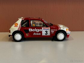 Peugeot 205 T16 Group B Belga 1:18 - Ypres Rally 1985 - 4