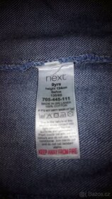 Riflová jeans bunda NEXT velik. 134 (9roků) - 4