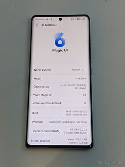Honor 70 8/128 green. Záruka 6 měsíců. - 4