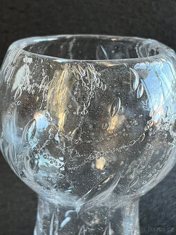 Váza 15 cm, O. Lípa, L. Metelák, Moser Karlovarské sklo - 4