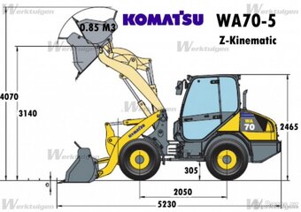 Nakladač Komatsu prodám - 4