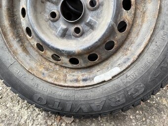 4ks disků včetně pneu 155/80 R13 - 4