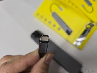 8v1 USB-C huby k připojení PC / Macbook / mobil / tablet - 4