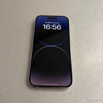iPhone 14 Pro 512GB silver, pěkný stav, rok záruka - 4