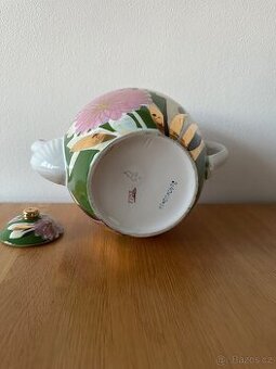 Porcelánová konvice „Dahlias“ – Dulevo, 1988 - 4