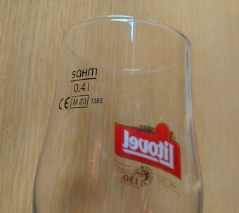 Litovel 130 let, sklenice - 4