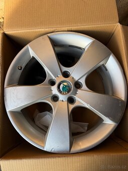 Originál Alu disky Škoda Pegasus - 4