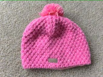 Dívčí zimní čepice, vel. do 8 let (4 kusy) - 4