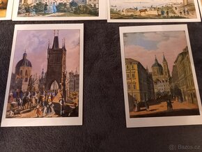 Pohlednice  - Praha (cena set). - 4