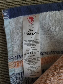 Dva nové hebké ručníky s motivem racků zn. Bonprix - 4
