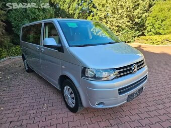 VW T5 Caravelle 2.0TDI 103kW,4x4,Long,Tažné,Webast,7.Sedadel - 4