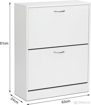 Nový skříňový výklopný botník - 4