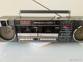 Radiomagnetofon Sanyo M-W22LU, rok 1985 - 4