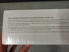 Nový nabíjecí kabel BMW i3, i8, G30, 61902455069 - 4