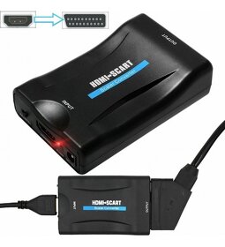 VHS,PS 2,DVD převodník ze Scart do Hdmi s 1080p - 4