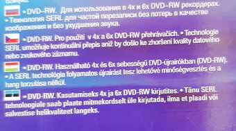 DVD-RW, DVD+RW a CD-R (ceny viz text) - 4