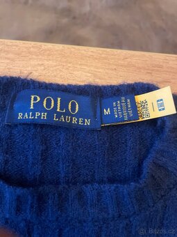 Polo Raplh Lauren modrý svetr - 4