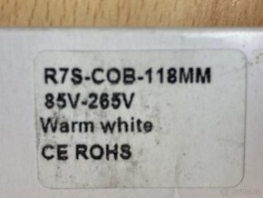 LED Stmívatelná žárovka R7s/14W/230V 118 mm - 4