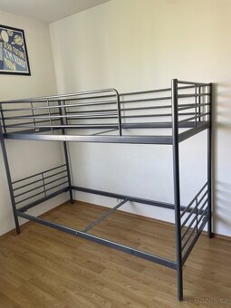Kovová patrová postel z Ikea - 4