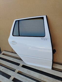 Pravé zadní dveře Škoda Octavia 2 - 4