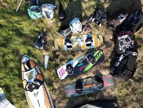windsurf komponenty, plachty prkna kite - 4