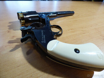 Vzduchový revolver ASG Schofield 6" Silver 4,5mm - 4