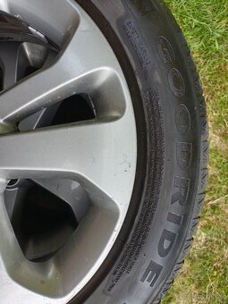Celoroční pneumatiky 195/55 R16 91V na Alu discich DACIA - 4