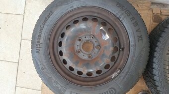 Sada disků VW 15" 5x112 pneu 195/65 R15 6-7mm Caddy - 4