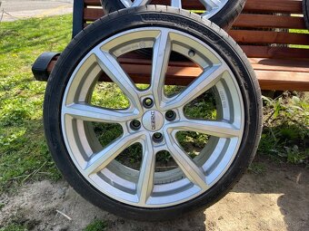 Prodám sadu kol DEZENT vč. letních a zimních pneu 205/40 R17 - 4