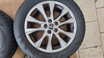 Alu kola Toyota 18" 5x114,3 zimní pneu 235/55 R18 7-8mm Rav - 4