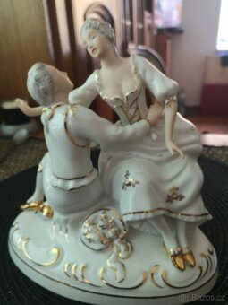 porcelánové sošky Dux - 4