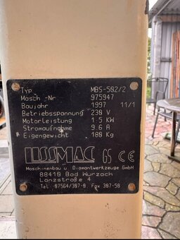 Pásová pila Lissmac MBS-502 - 4