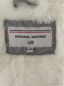 Dětská zimní bunda parka ORIGINAL MARINES 164, jak NOVÁ - 4