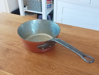 PROFESIONÁLNÍ MĚDĚNÝ HRNEC BAUMALU ALSASKO FRANCIE 70.LÉTA - 4