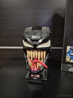 Lego marvel 76187 venom head - 4