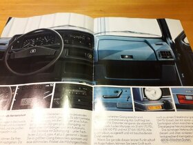 PROPAGAČNÍ MATERIÁL - PROSPEKT VOLKSWAGEN GOLF - 4