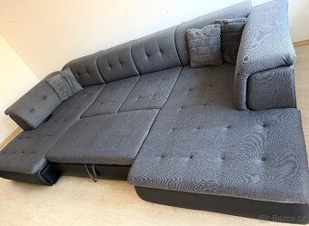 Rohová sedačka do u - 4