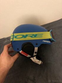 Pánská lyžařská helma s brýlemi - 4
