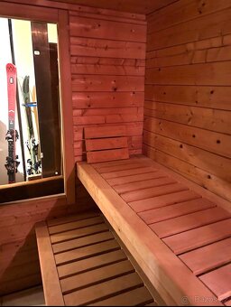 Finská sauna Weka SaunaWelt masiv 240x190cm - 4