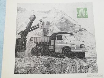 Tatra 138 S1 sklápěčka dempr dumper - prospekt 1961 - 4