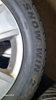 ORIG ALU AUDI A4,5X112 - 205/60/16 96H ET 42 ZIMNÍ Č - 24 - 4