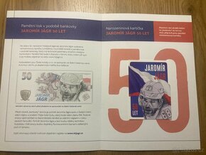 Pamětní bankovka Jaromír Jágr "50" + kartička - 4