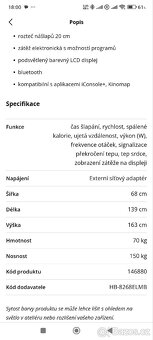Profi eliptický trenažér HouseFit Motio 80i Train - 4